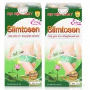 [HÀNG CHÍNH HÃNG] Bộ 2 Hộp Giảm Cân An Toàn Từ Lá Sen Slimtosen Extra Học Viện Quân Y Việt Nam (100 Viên/ Hộp)